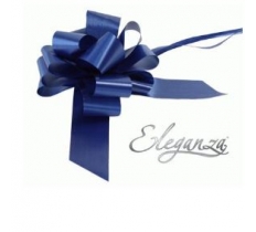 Eleganza Poly Pull Bows 50mmx20Pc Navy Blue