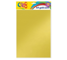 A4 Gold Card, 10 sheets