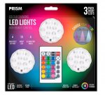 LED Colour Changing Lights 3pk