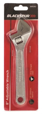 Blackspur 8" Adjustable Wrench