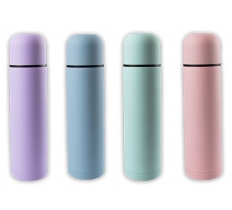 Pastel Soft Touch Travel Flask 550ml ( Assorted Colour )
