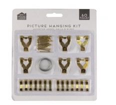 Picture Hanging Kit - 60 Piece