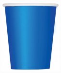 ROYAL BLUE SOLID 9OZ PAPER CUPS 8PACK