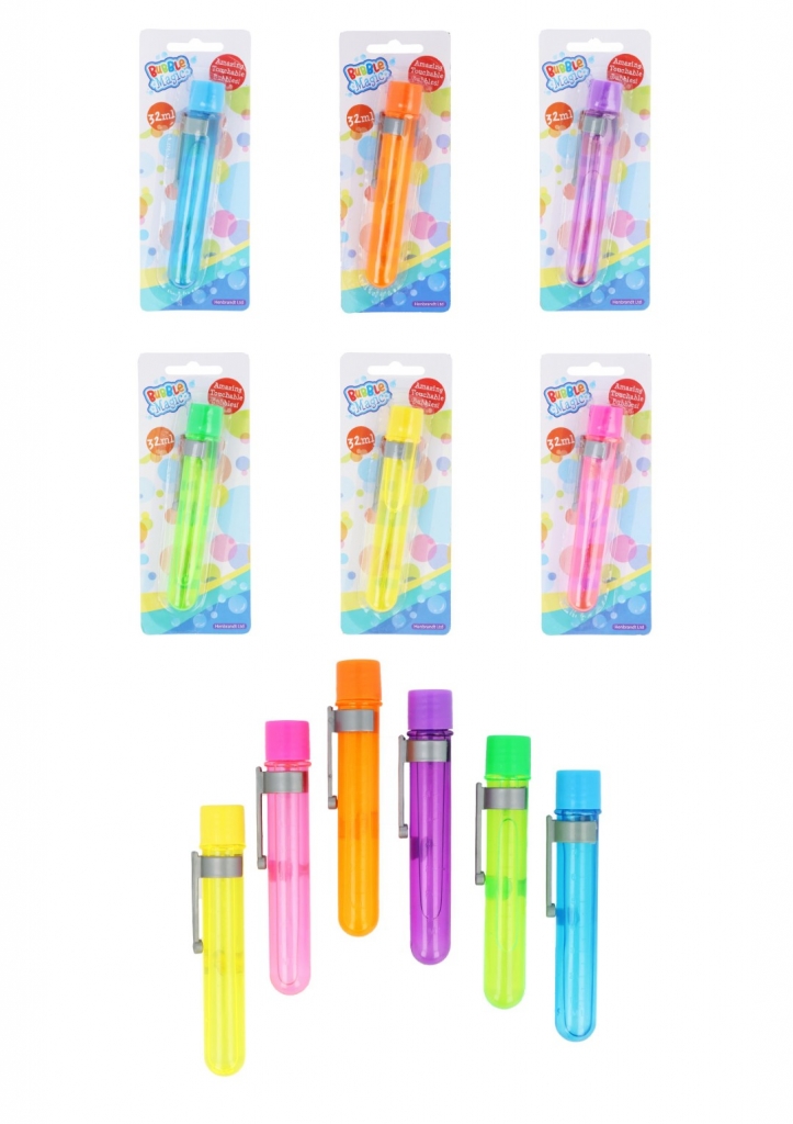 Bubble Touchable Bubble Test Tube 12cm 32ml - Click Image to Close