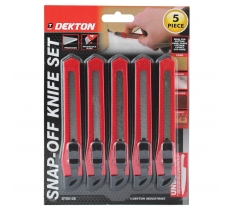 Dekton 5 Piece Snap-Off Knife Small