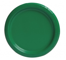 8 Emerald Green 7" Plates