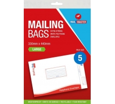 Mail Master Large Mail Bag 5 Pack