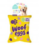 Easter Woof Eggs Dog Toy