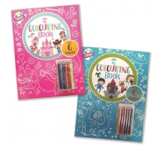 Tallon Colouring Book With Pencils ( 0 Vat )