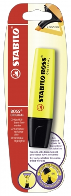 Stabilo Boss Original Yellow Highlighter Pen