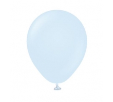Kalisan 5" Macaron Baby Blue Latex Balloons 100 Pack