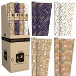 2M 69cm Fashion Kraft Roll Wrap