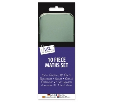 10 Piece Geometry Math Set