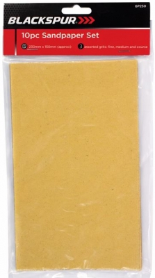 Sandpaper Set 10 Pack