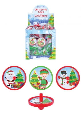 Spinning Top Christmas 4cm X 60