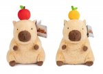 Capybara 20cm Plush Peach/Apple