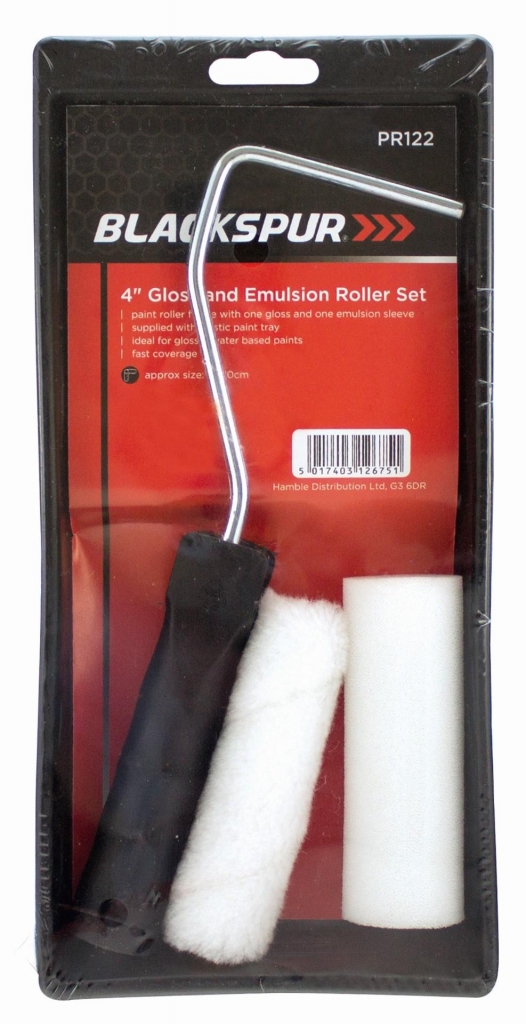 4" Gloss And Emulsion Roller Se - Click Image to Close