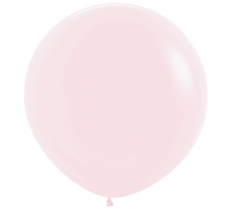 Sempertex 24" Latex Pastel Matt Pink Balloons 3 Pack