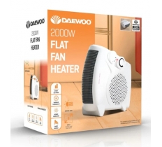 Flat Fan Heater 2000 Watts