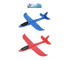 Large Foam Aeroplane Glider 48CM ( Assorted Colours )