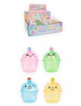 Sparkly Bubble Tea Squeeze Toy with Sugar/Maltose Filling