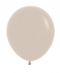 Sempertex 18" White Sand Latex Balloons 25Pack