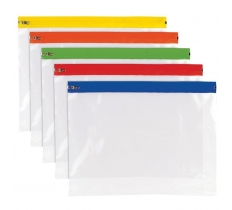 Tiger A4 Polythene Zip Bag