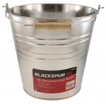 10L Galvanised Steel Bucket