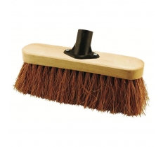 Elliotts Wooden Broom Head 25cm With Bracket