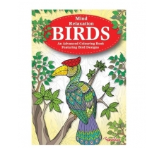 Adult Colouring Birds