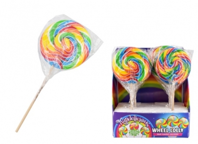 Catherine Wheel Rock Lolly 80g X 12