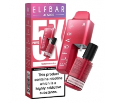 Elf Bar AF5000 Puff Rechargeable Vape Watermelon Ice