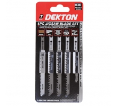 Dekton 5 Pack Jigsaw Blade Set