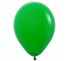 Sempertex Solid Shamrock Green 12" Latex Balloons 50 Pack