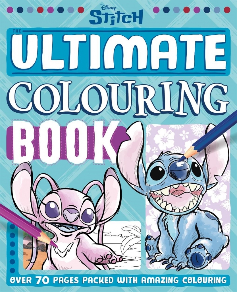 Disney Stitch The Ultimate Colouring Book - Click Image to Close