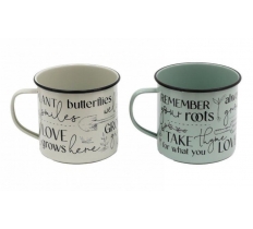 Potting Shed Tin Mug 9cm