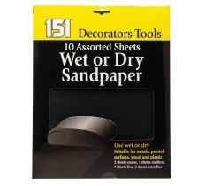 Wet & Dry Sandpaper 8 Pack