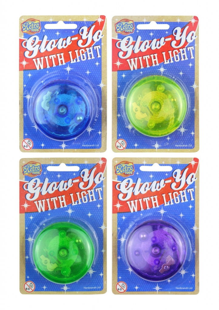 Glow Yoyo With Light - Click Image to Close