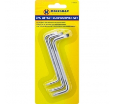 Offset Screwdriver Set 3 Pack