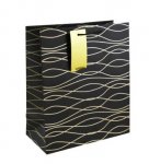 Black Geo Large Bag