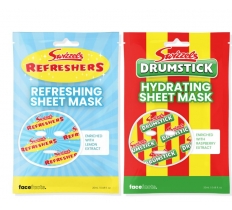 Face Facts Printed Sheet Mask Refresher & Drumstick