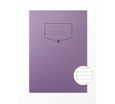 A4 Recycled Exercise Book 32lvs X 10 Purple