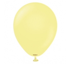 Kalisan 5" Macaron Yellow Balloon 100 Pack