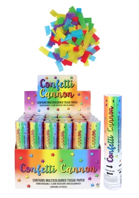 Confetti Canon Coloured Paper 20cm