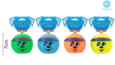 Pets Squeaky Vinyl Golf Ball Dog Toy