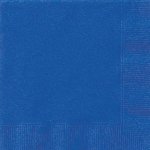 Royal Blue Paper Napkins 20 Pack