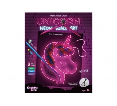 Make Your Own Unicorn Neon Wall Art In Colour Box