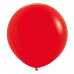 Sempertex 24" Fashion Red Latex Balloons 3 Pack