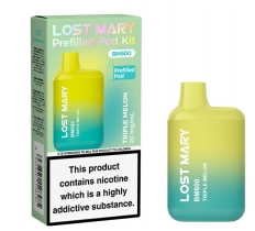Lost Mary BM600 Prefilled Pod Kit Triple Melon X 10 Pack