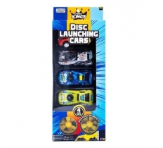 Bump Spin Metal Cars 4pcs